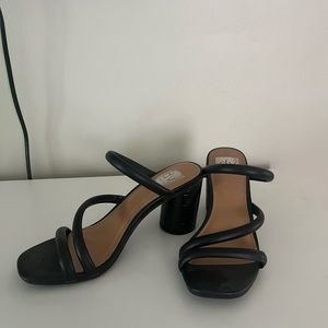 Black strappy Dolce Vita Heels